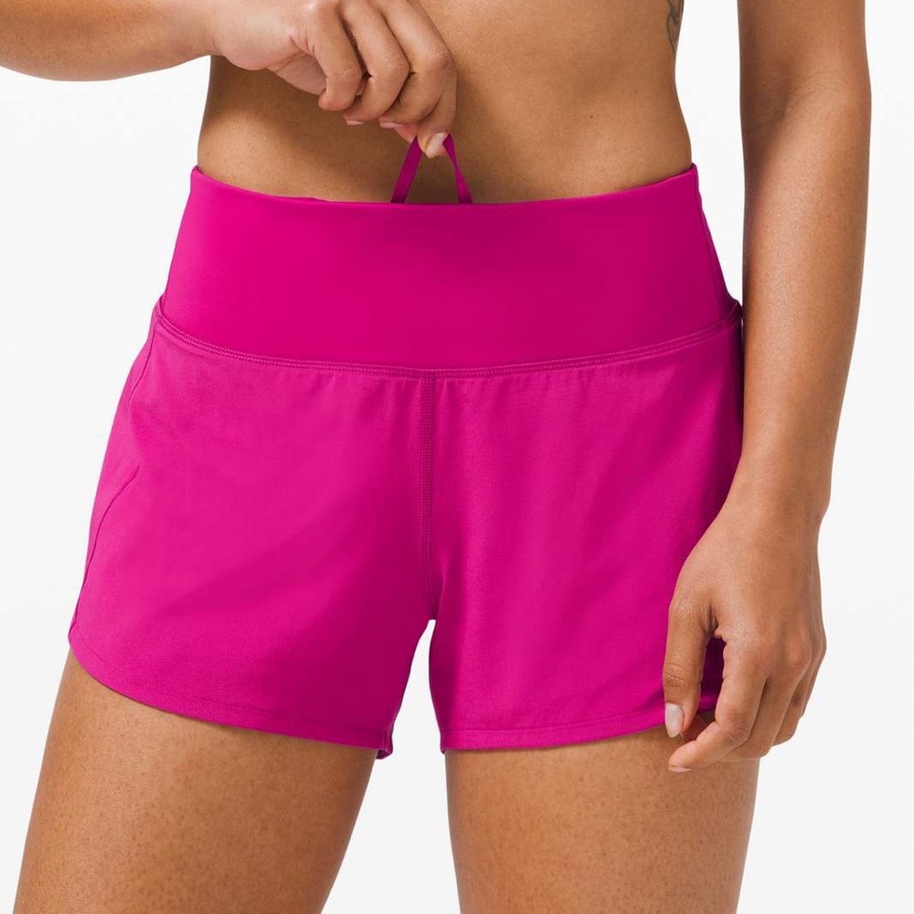 Women's Lululemon Speed Up Shorts In Ripened Raspberry